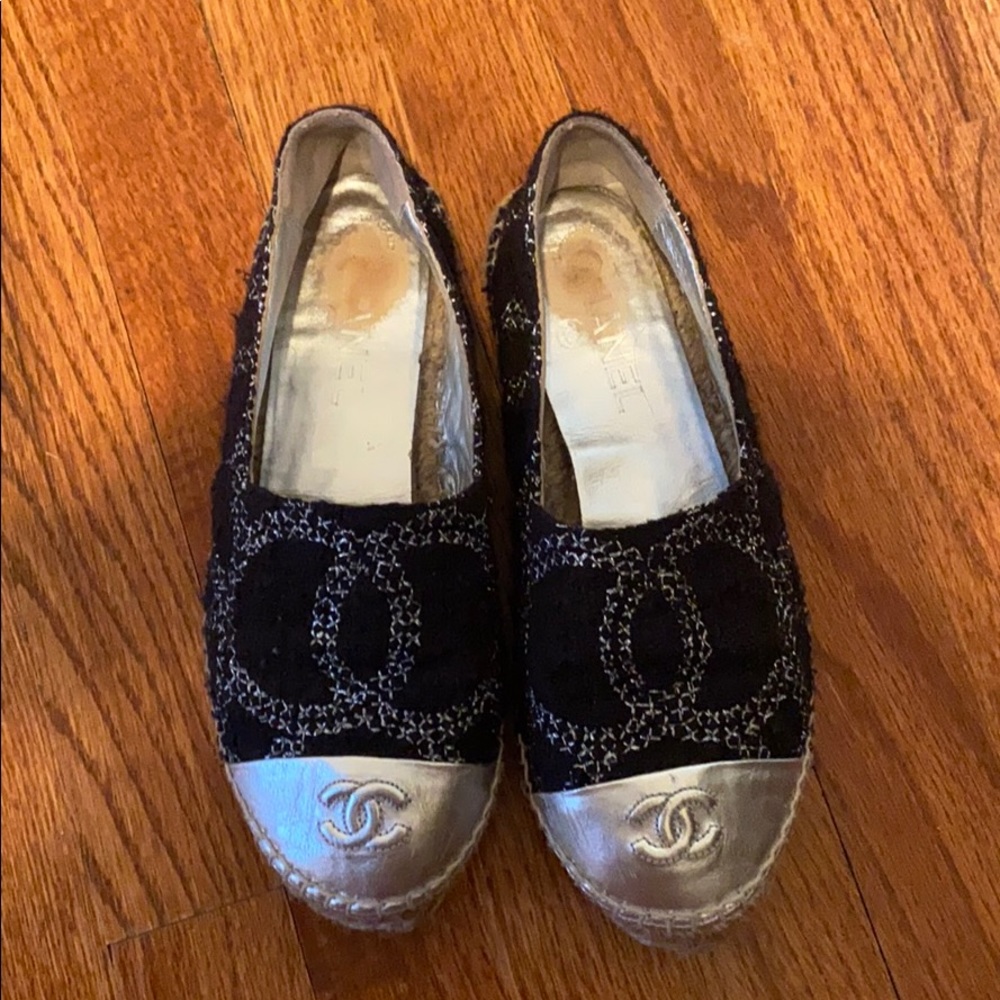 WILLING TO TRADE. SEE BELOW. Chanel espadrilles